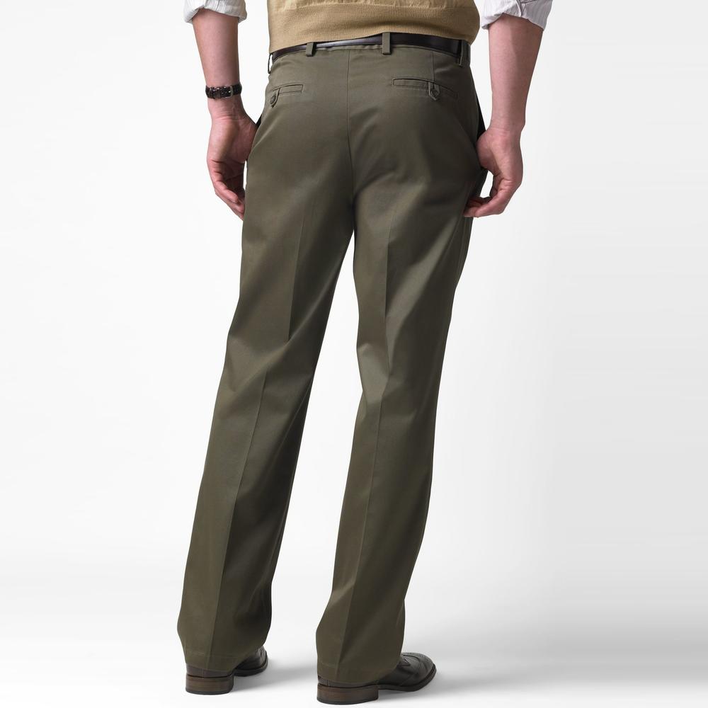 Dockers Men's Signature Straight Fit, Pleated Khaki Pants