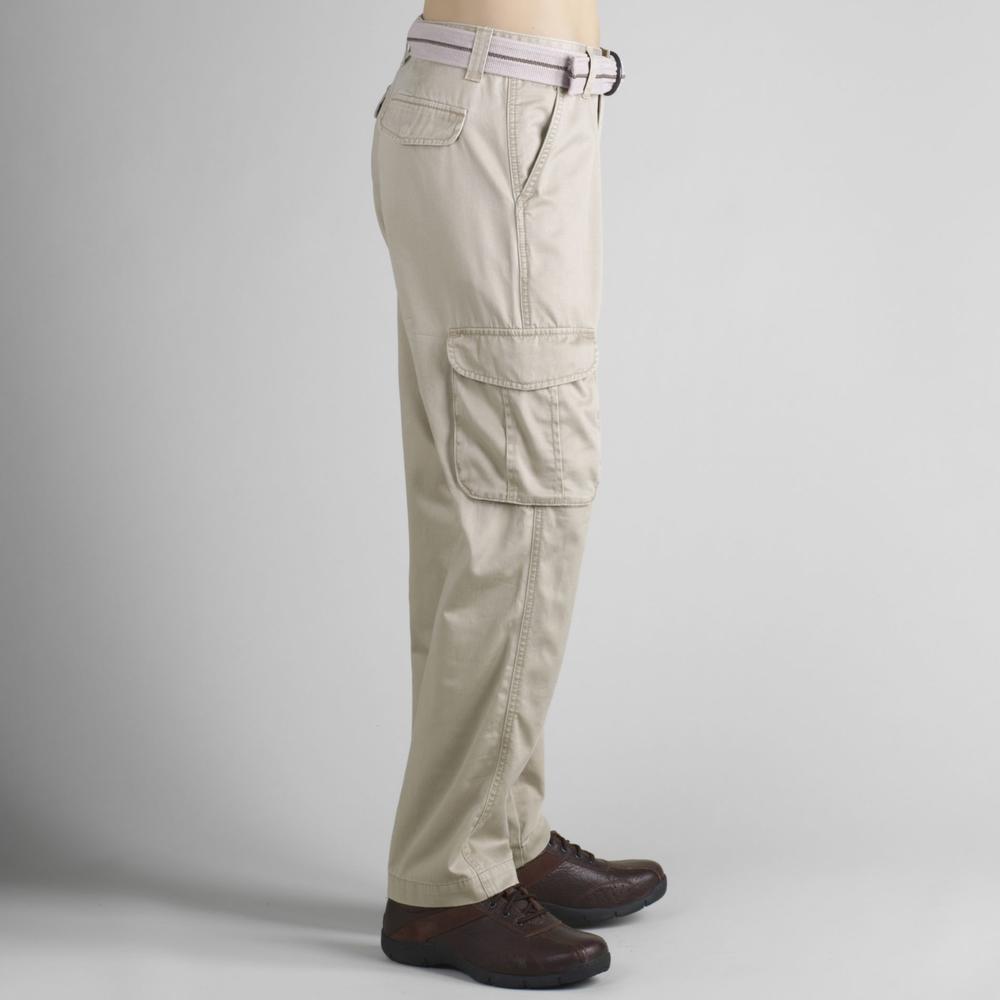LEE Men&#39;s Belted Twill Cargo Pants