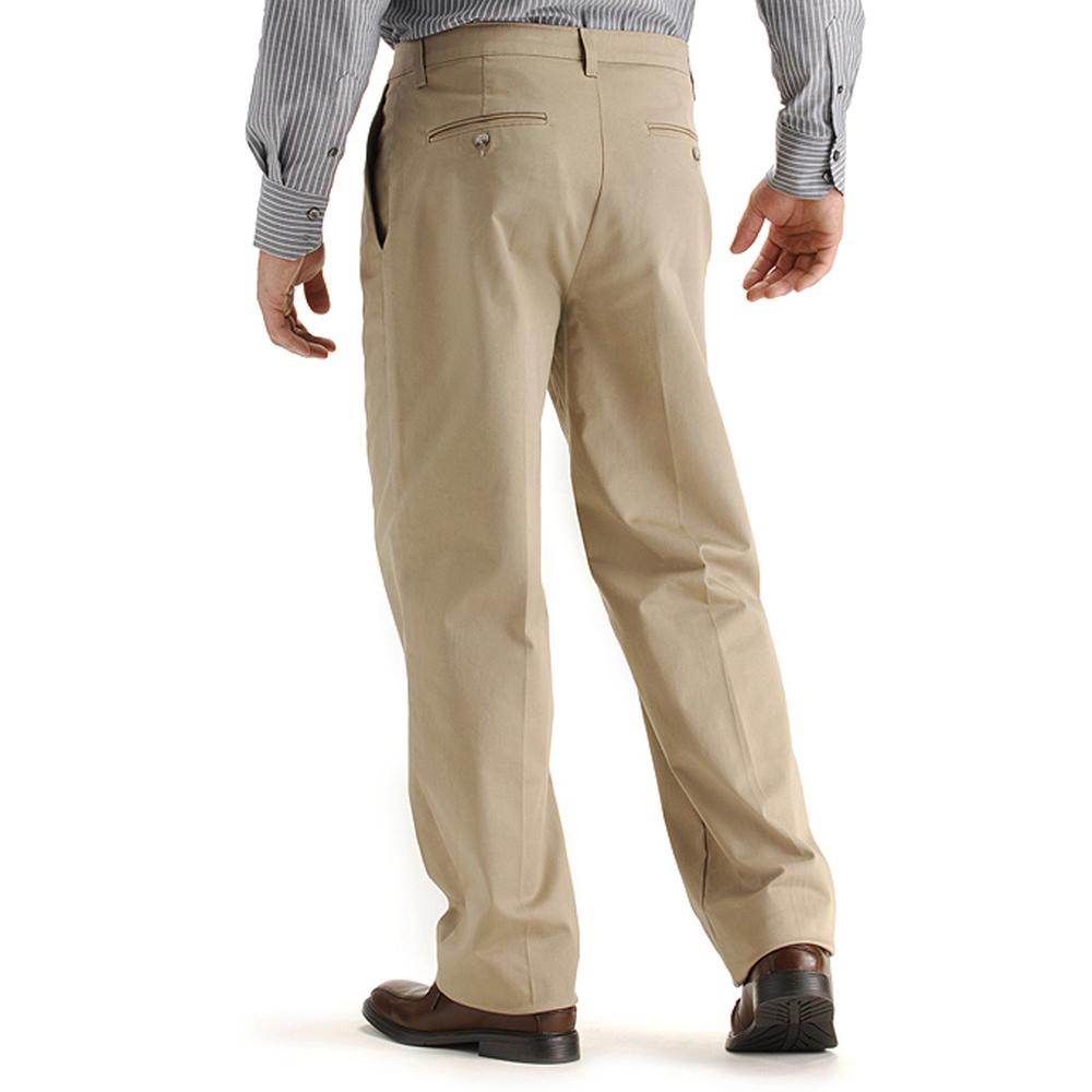 LEE Custom Fit Men's Flat Front Pant