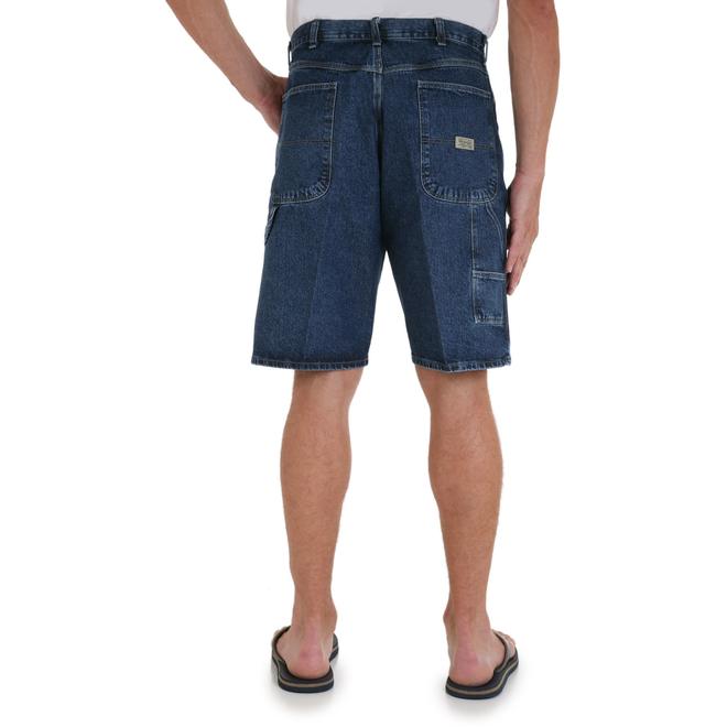Wrangler Men's Carpenter Style Shorts Side Pocket Denim
