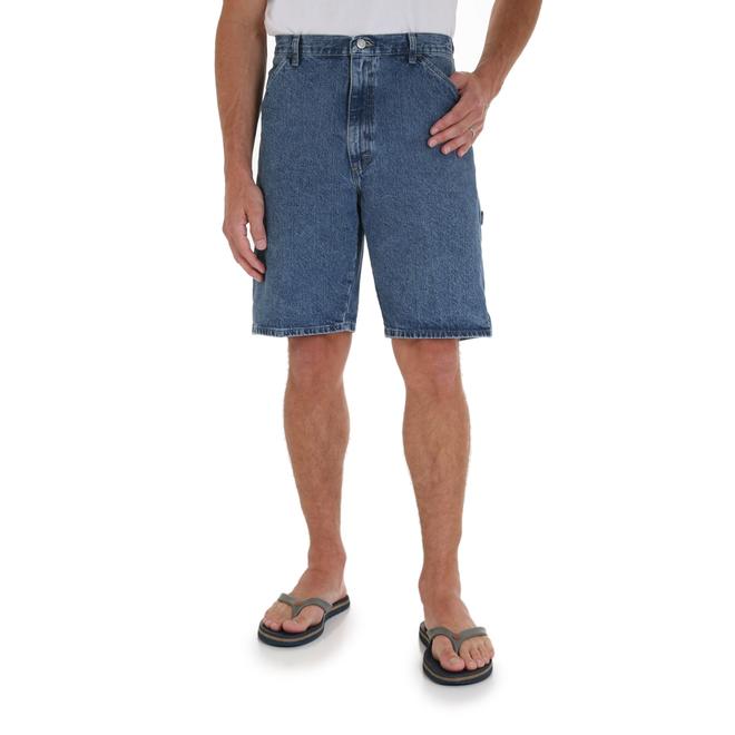 Wrangler Men's Carpenter Style Shorts Side Pocket Denim