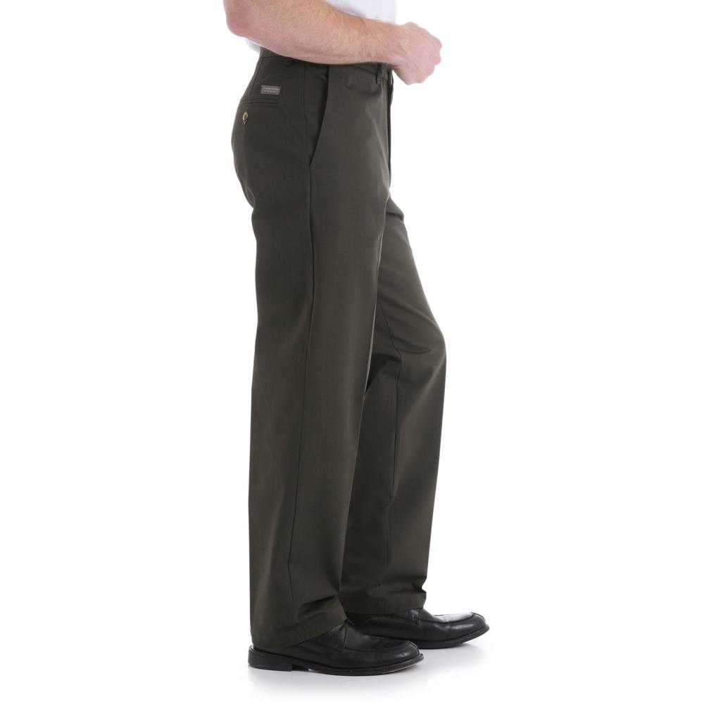 Timber Creek Men's Big & Tall Casual Fit Flat Front Pant
