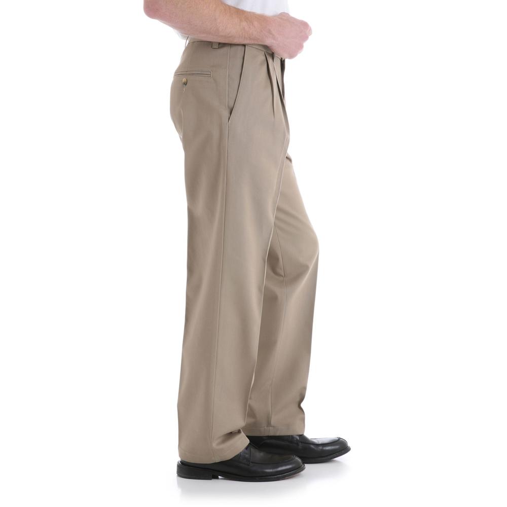 Timber Creek Men's Big & Tall Casual Fit Pleated Pant