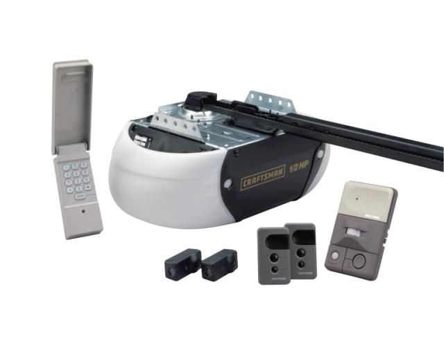 Craftsman Garage Door Opener 1 2 Hp Belt Drive Motion Detecting