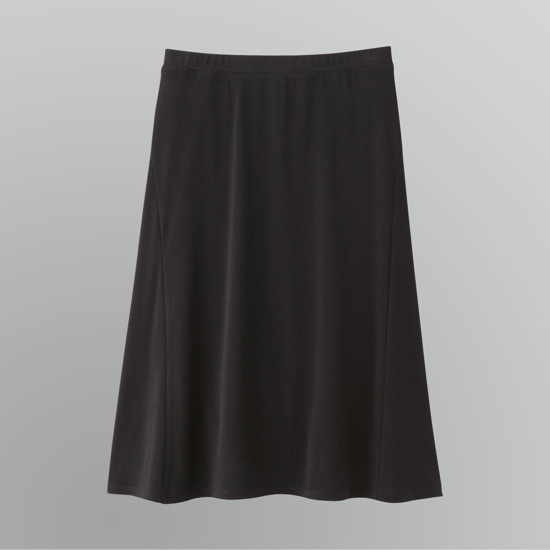 Jaclyn Smith Women's Plus Shaping Skirt