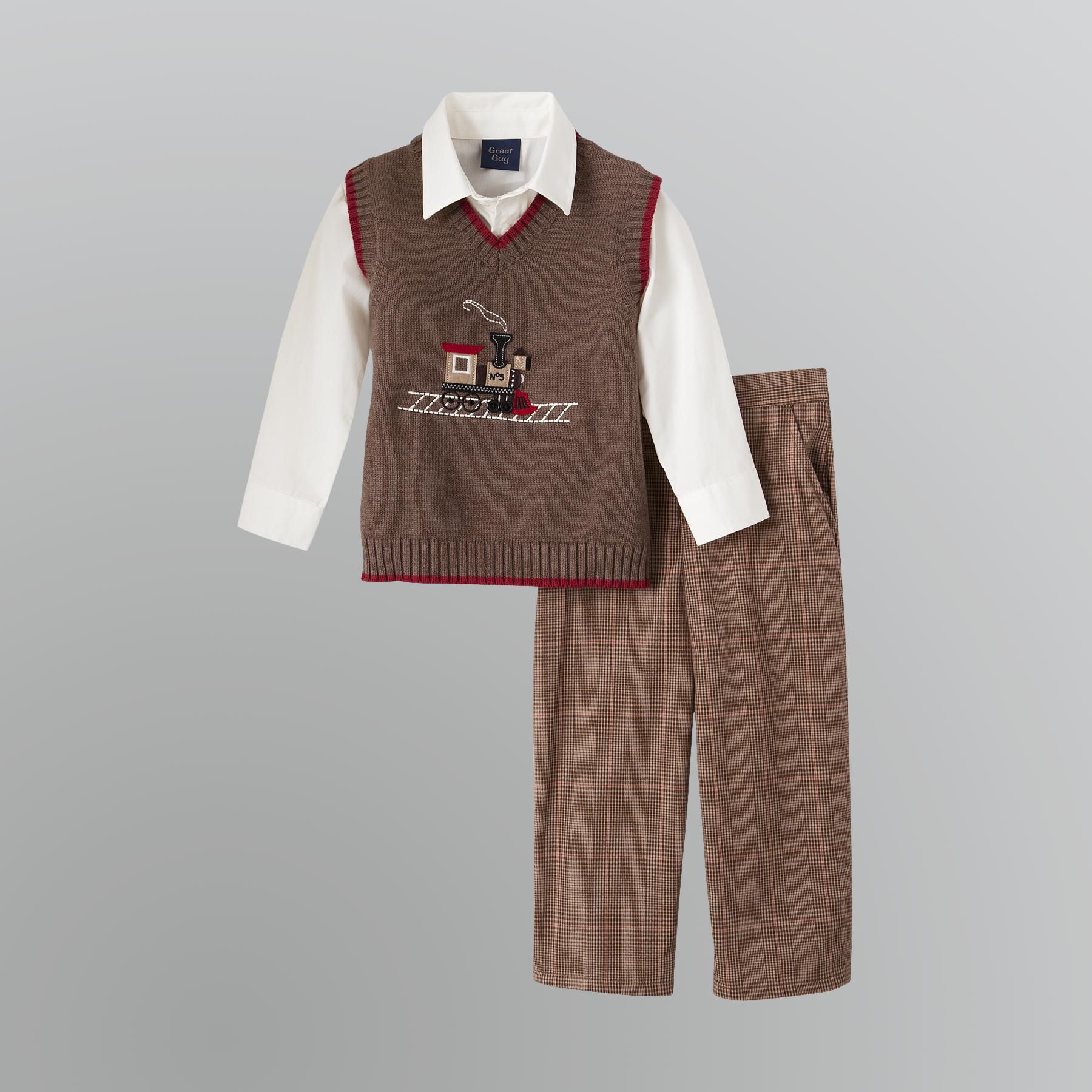 Great Guy Infant and Toddler Boy's Sweater Outfit
