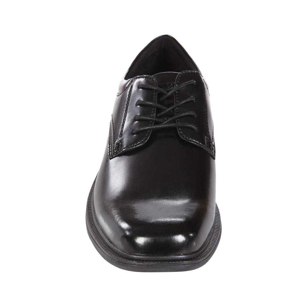 Nunn Bush Kore Men's Baker Street Slip Resistant Leather Oxford - Black