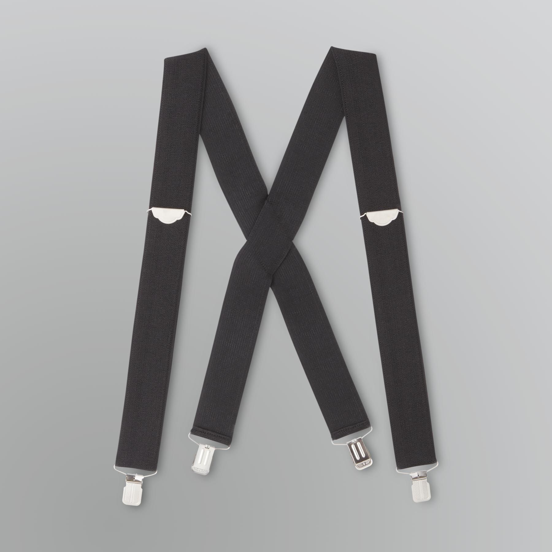 Basic Editions Men's Big and Tall Suspenders