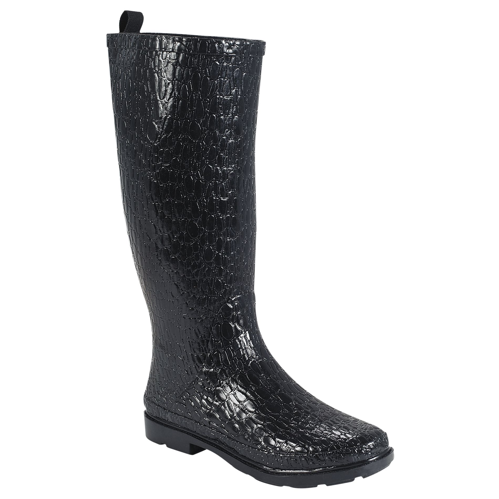 The Original Muck Boot Company Women's Rain Boot Croc - Black