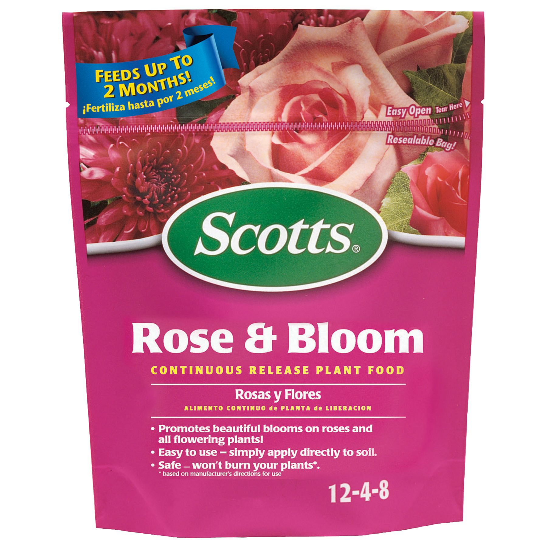 Scotts 1009501 Rose &#38; Bloom Continuous Release Plant Food 3 lbs.