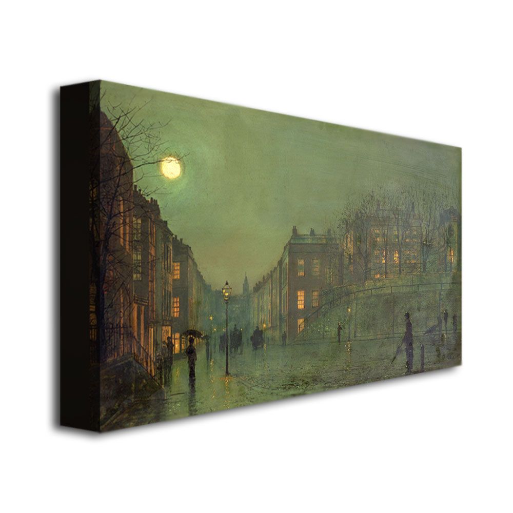 Trademark Global 18x32 inches John Grimshaw'View of Hampstead' Canvas Art