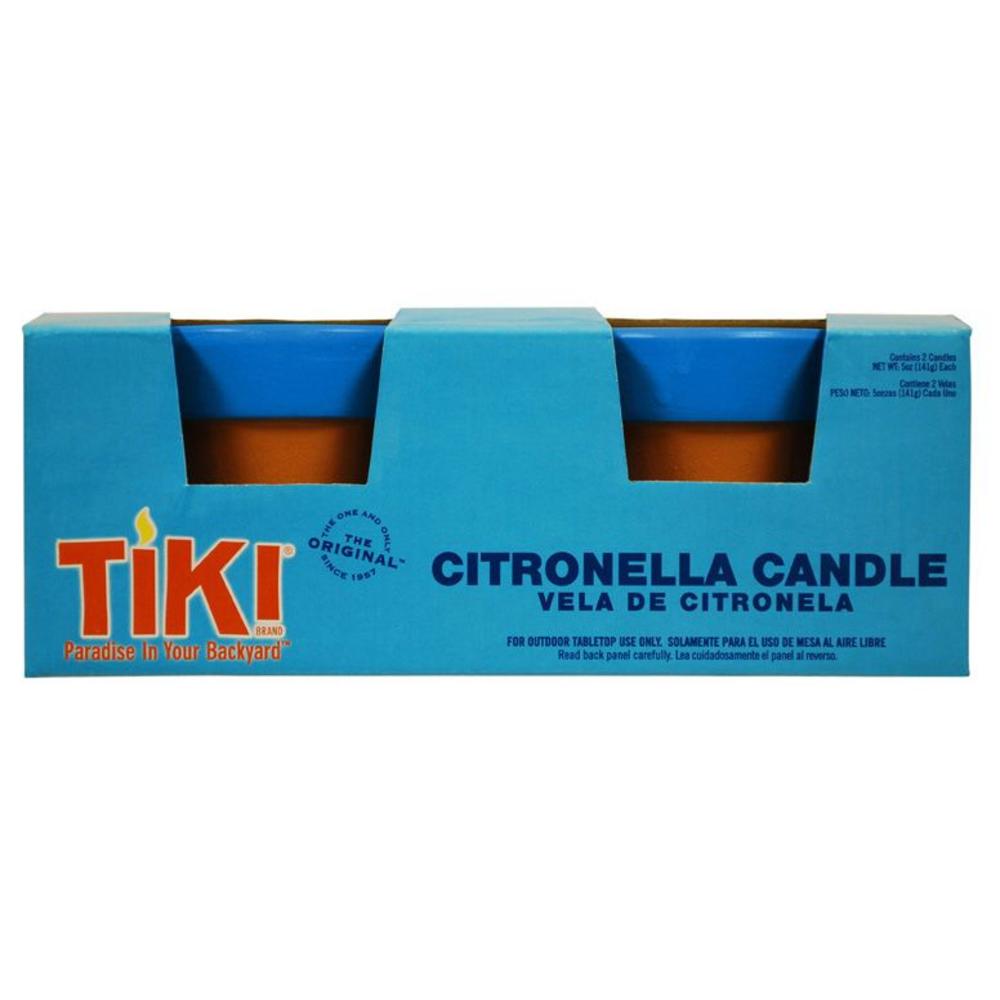 Tiki Terra Cotta Candles