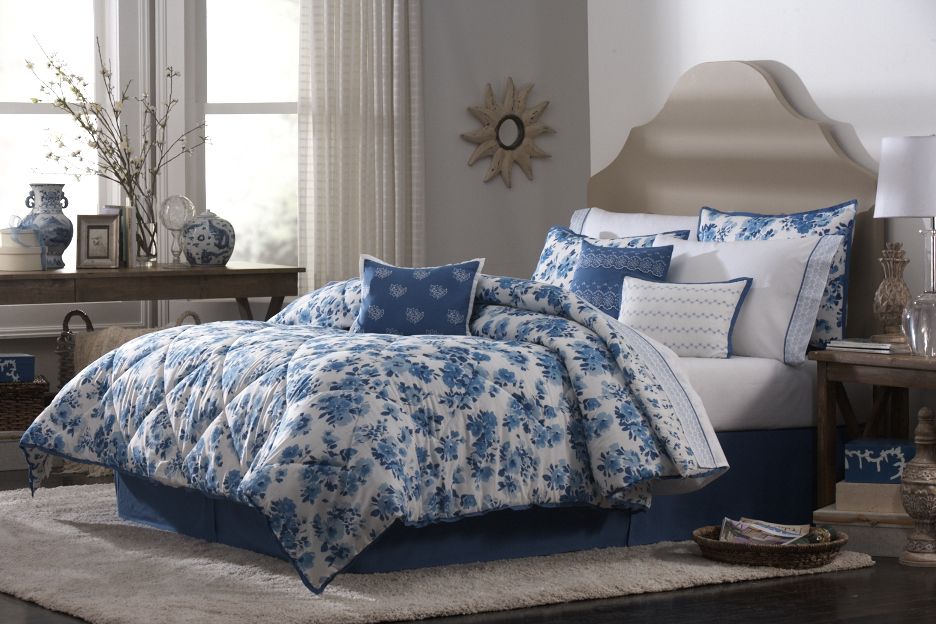 Country Living Bedding Collection - Gabriella 4pc Comforter Set