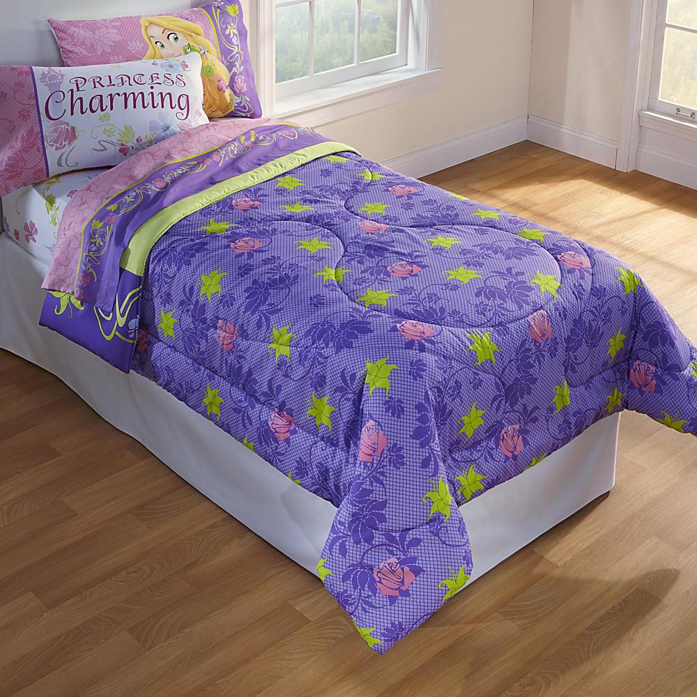 Disney Girl's Tangled Twin Comforter