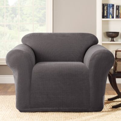 Sure Fit STRETCH METRO 1PC CHAIR SLIPCOVER