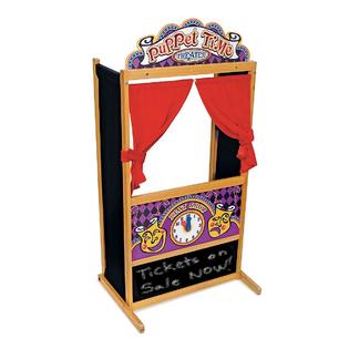 Melissa and store doug puppet theater