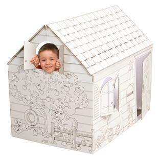Pharmtec My Very Own House Cardboard Playhouse Toys Games