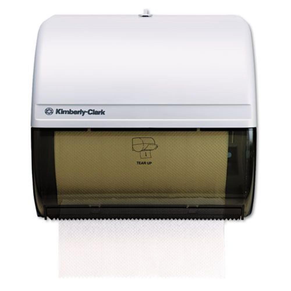 Kimberly-Clark KCC09746 Omni Roll Towel Dispenser, 10 1/2 x 10 x 10, Smoke/Gray
