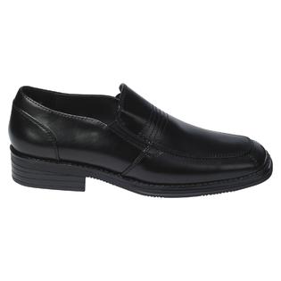 TKS Boy Harry's Slip On Dress Shoe - Black - Clothing, Shoes & Jewelry ...