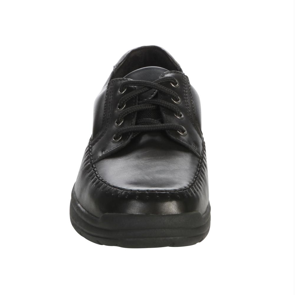 Thom McAn Men's Norris Oxford Walking Shoe Wide Width - Black