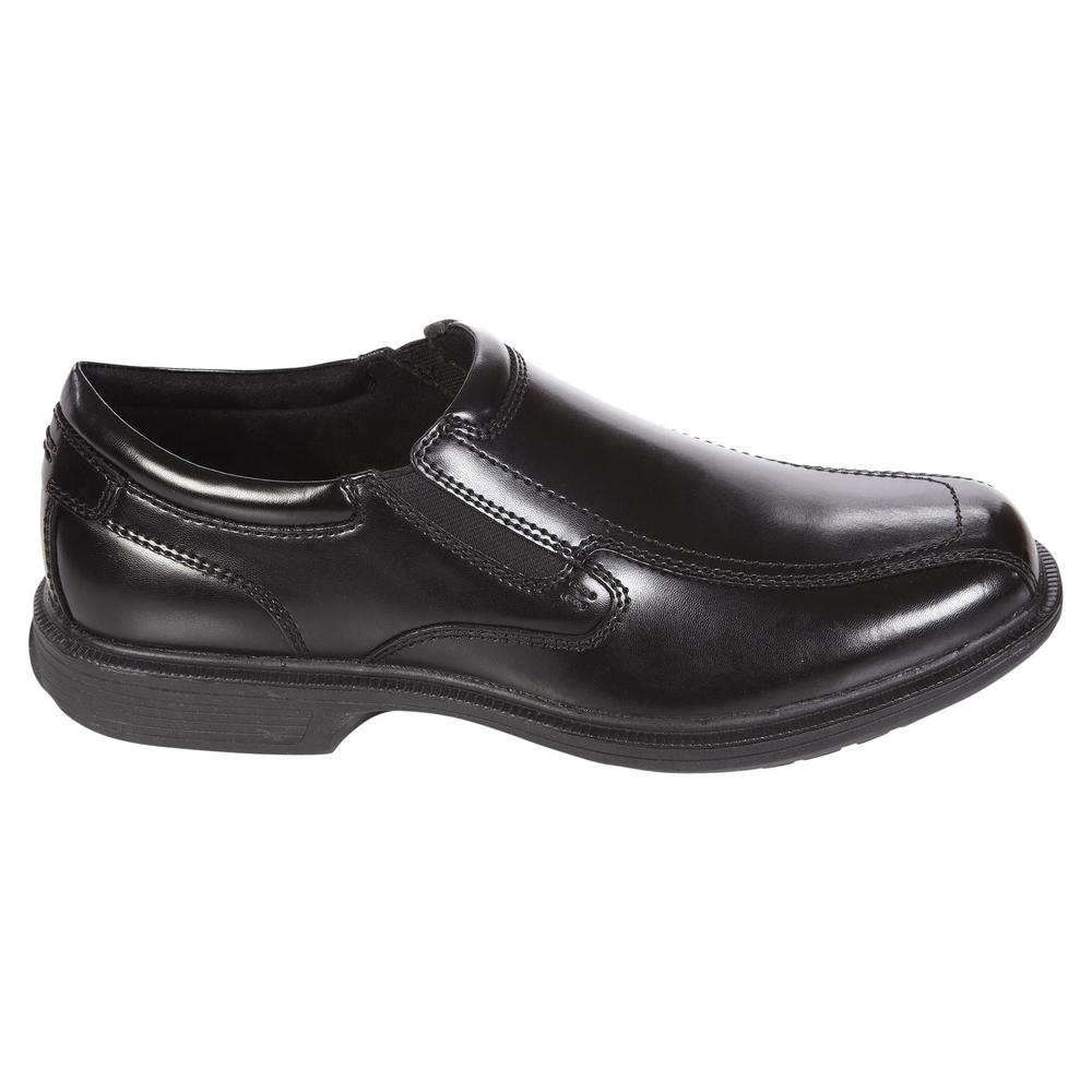 Nunn Bush Men's Bleeker Street Leather Loafer - Black Wide Width Avail