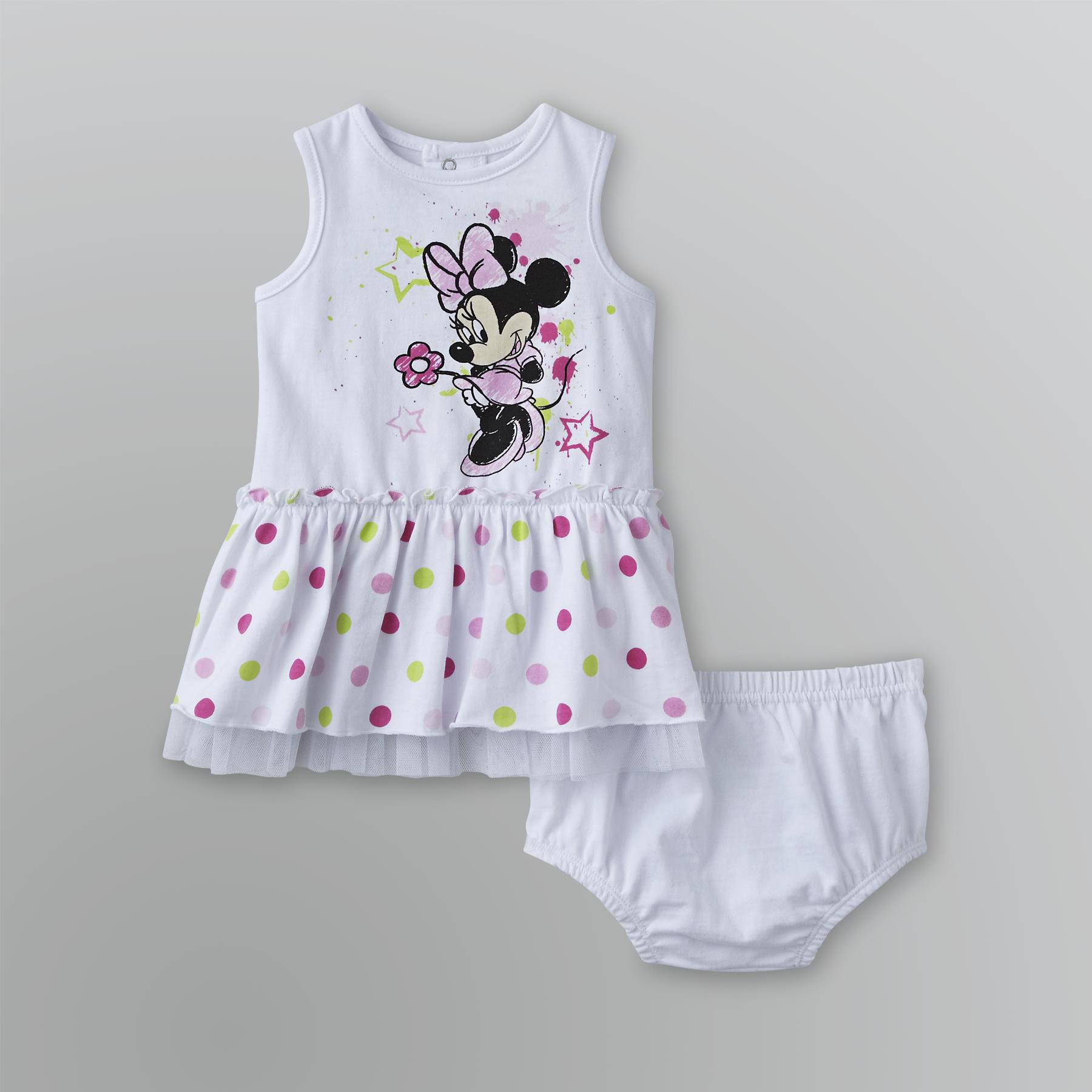 Minnie Mouse Infant Girl's  Tank Dress