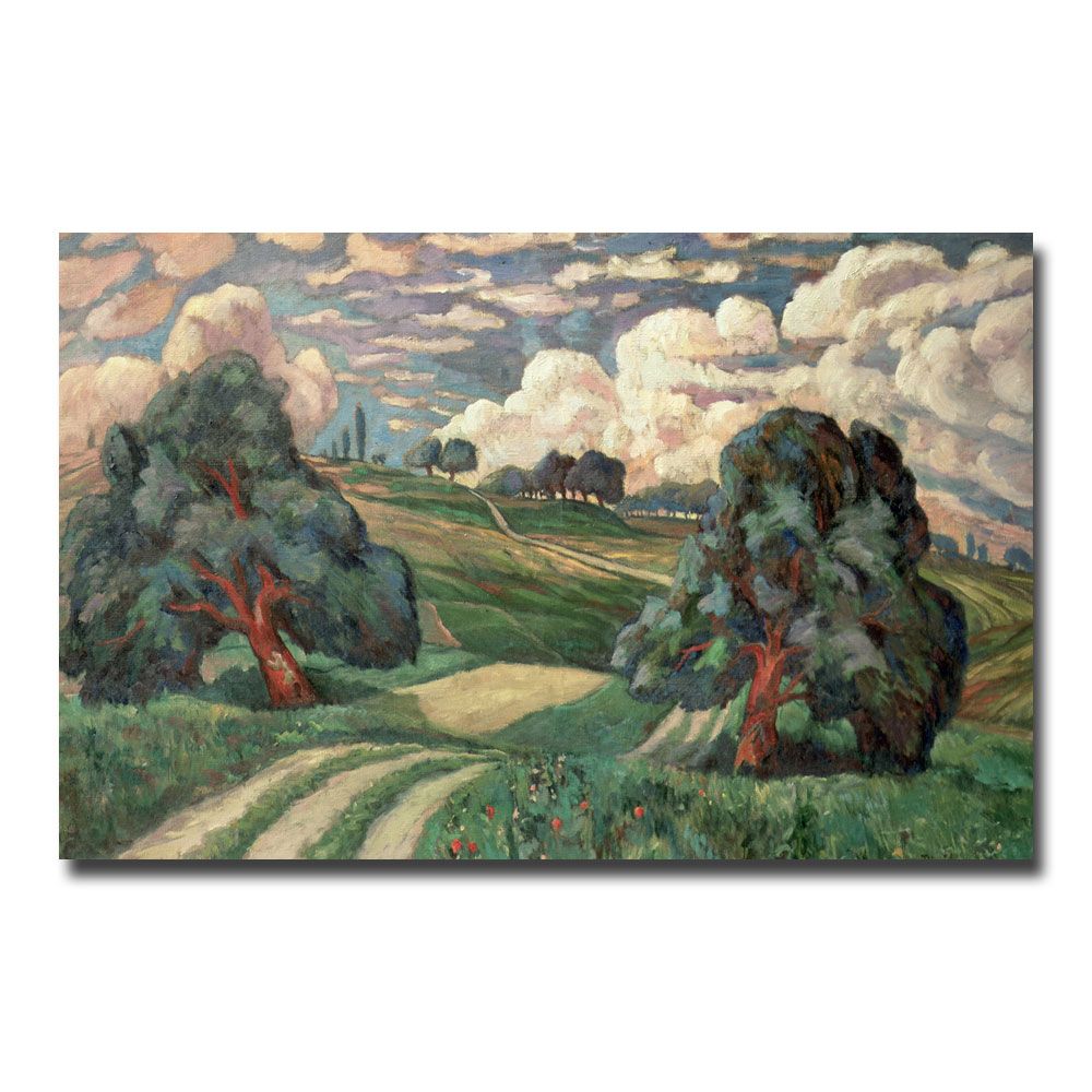 Trademark Global 18x24 inches Carl Edvard Diriks "Fauve Landscape  1910"