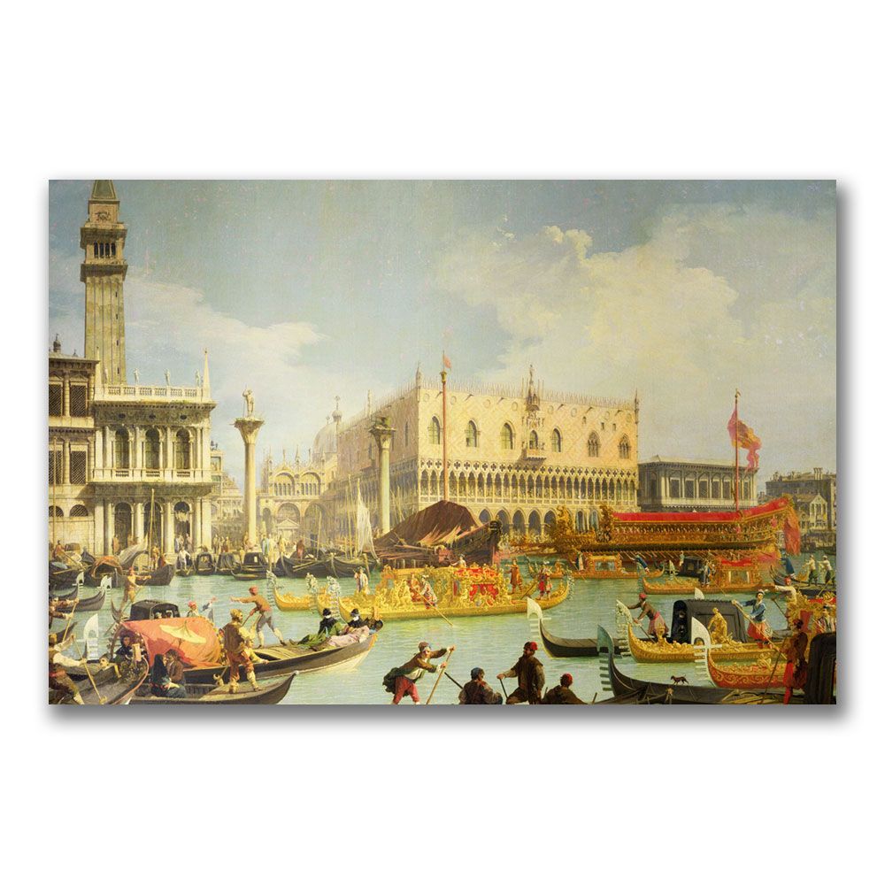 Trademark Global 22x32 inches Canatello "The Betrothal of the Venetian Doge"