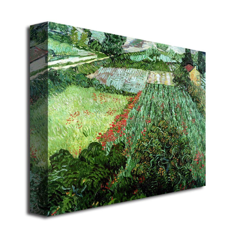 Trademark Global 35x47 inches Vincent Van Gogh "Field with Poppies"