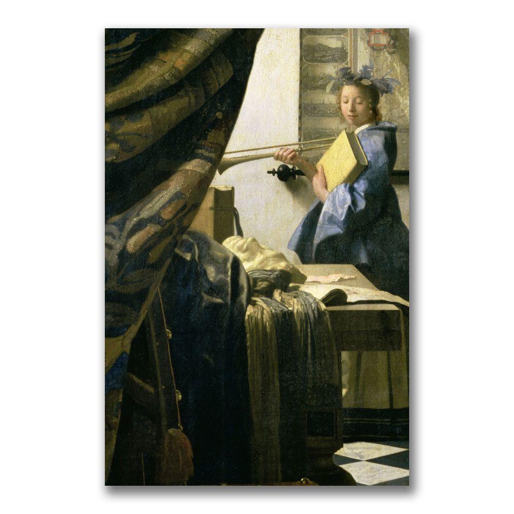 Trademark Global 16x24 inches Jan Vermeer "The Artist"s Studio"