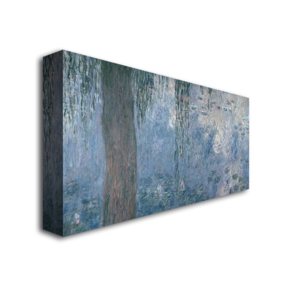 Trademark Global 14x32 inches Claude Monet Waterlillies Morning II"