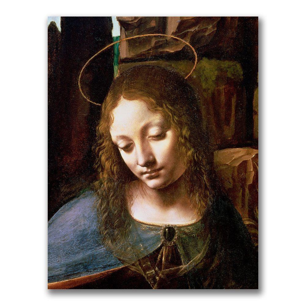 Trademark Global 35x47 inches Leonardo da Vinci "Detail of the Virgin"