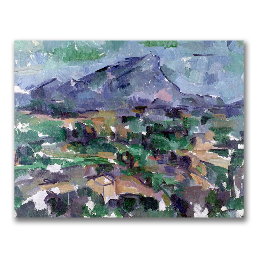 Trademark Global 18x24 inches Paul Cezanne "Montagne Saint-Victoire"