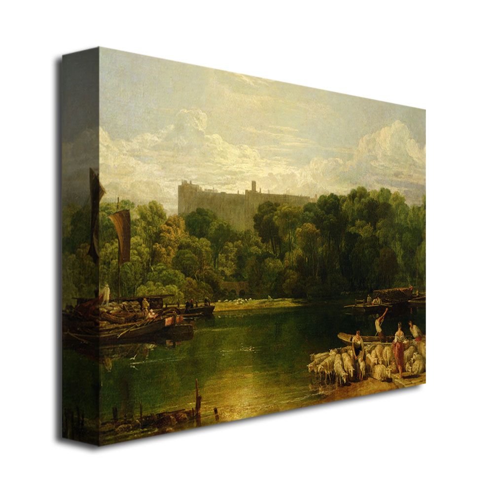 Trademark Global 24x32 inches Joseph Turner "Windsor Castle from the Thames"