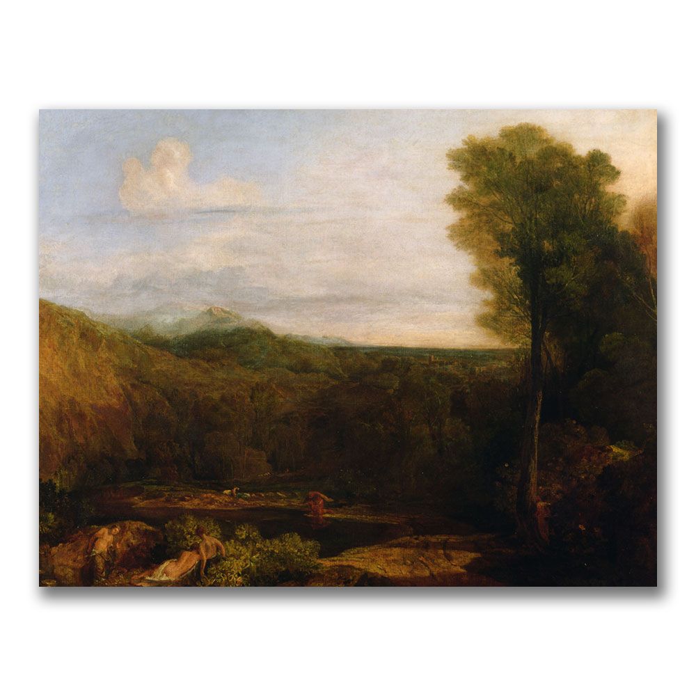 Trademark Global 35x47 inches Joseph Turner "Echo and Narcissus"