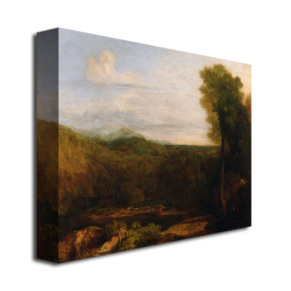 Trademark Global 35x47 inches Joseph Turner "Echo and Narcissus"
