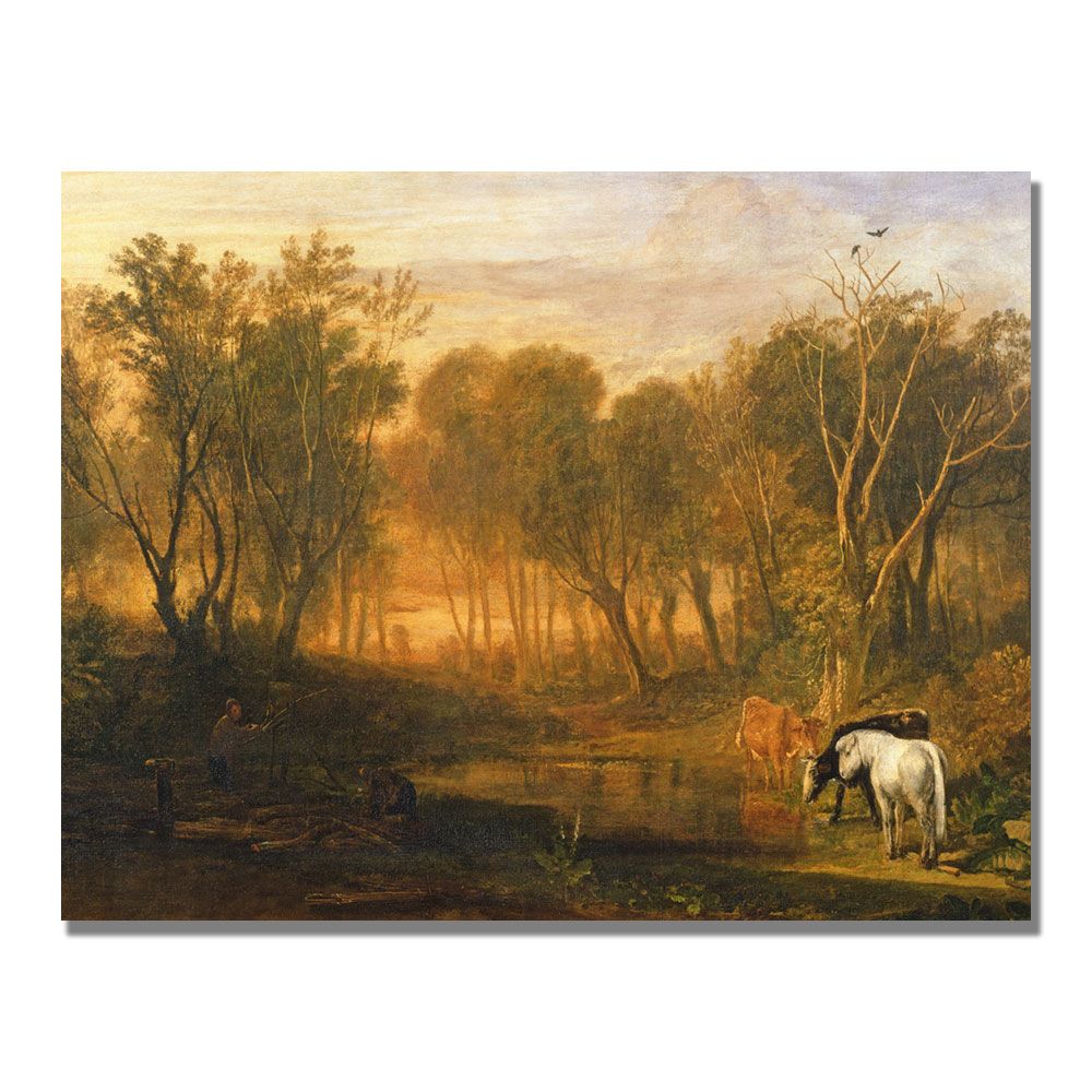 Trademark Global 18x24 inches Joseph Turner "The Forest of Berer"