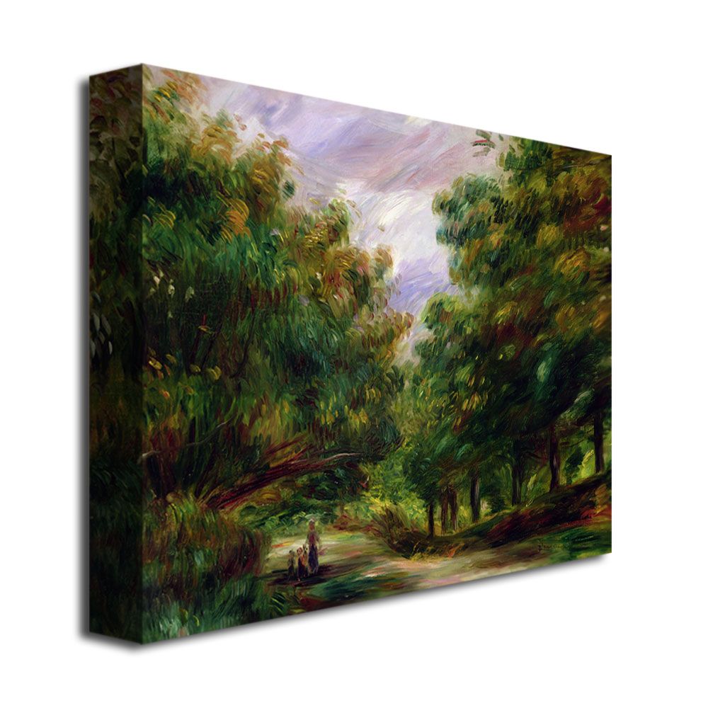 Trademark Global 26x32 inches Pierre Renoir "The Road near Cagnes"