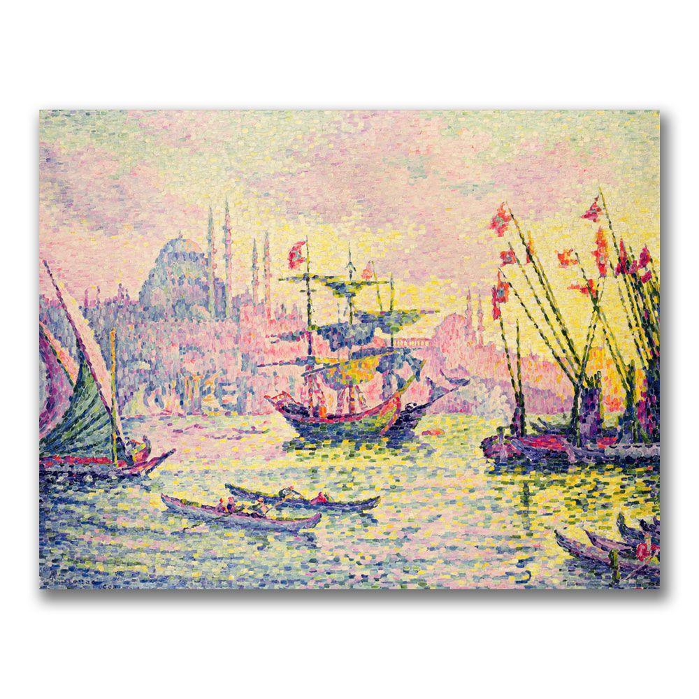 Trademark Global 24x32 inches Paul Signac "View of Constantinople"