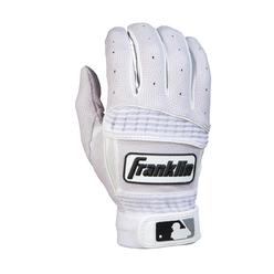 Franklin Sports MLB Adult Neo Classic II Series Batting Glove (White, Large)