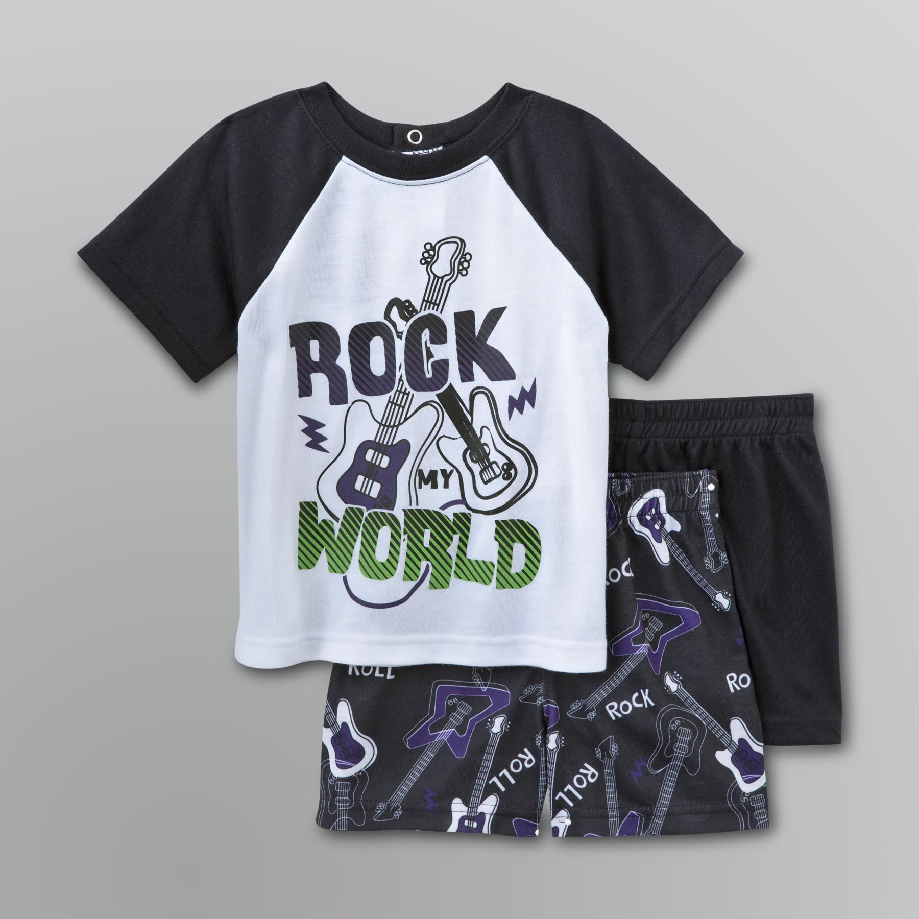 Joe Boxer Infant Boy's 3-Pc. T-Shirt & Shorts Set