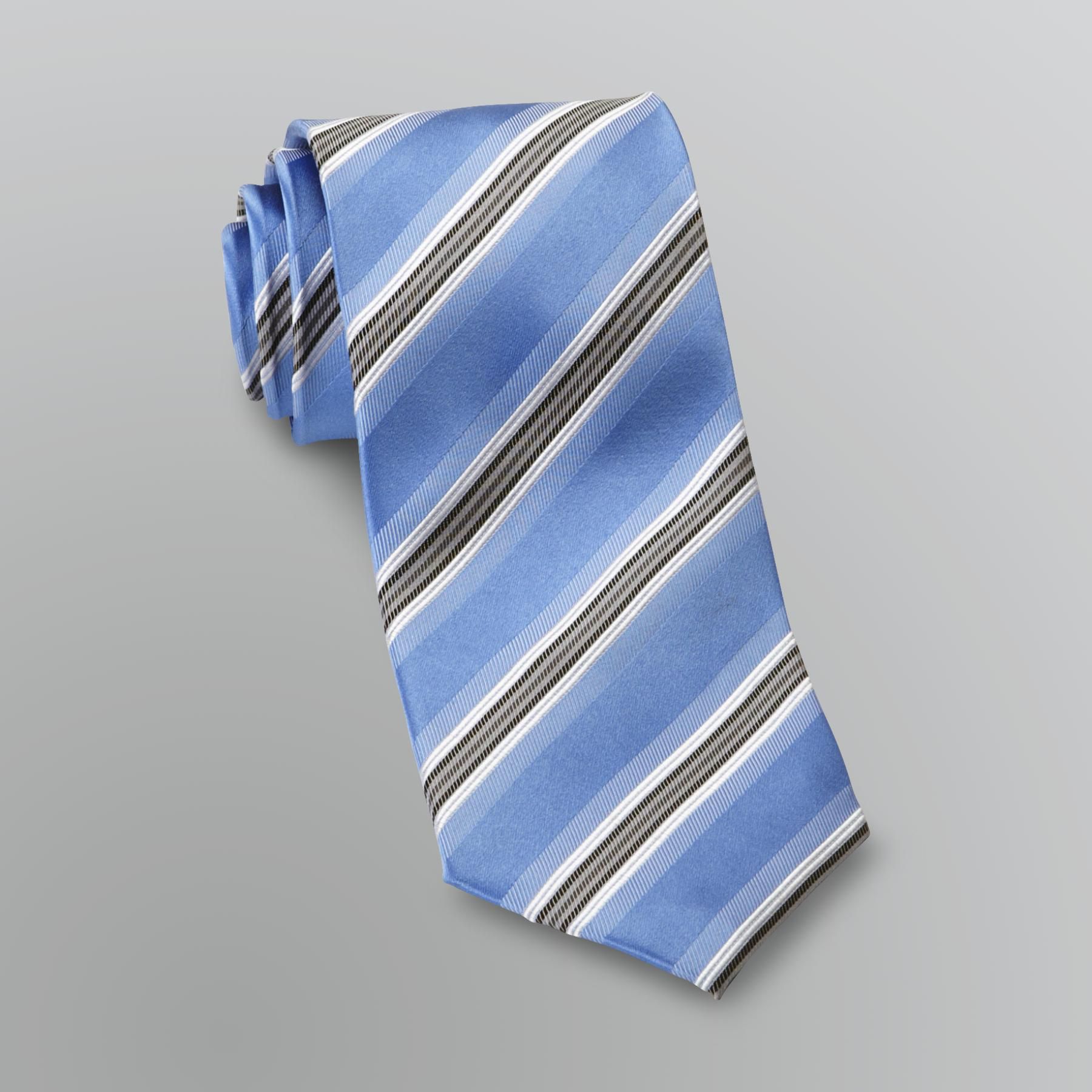 Dockers Men's Striped Silk Necktie