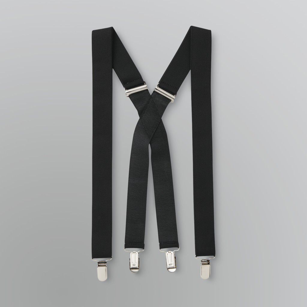Basic Editions Men's Big & Tall Suspenders
