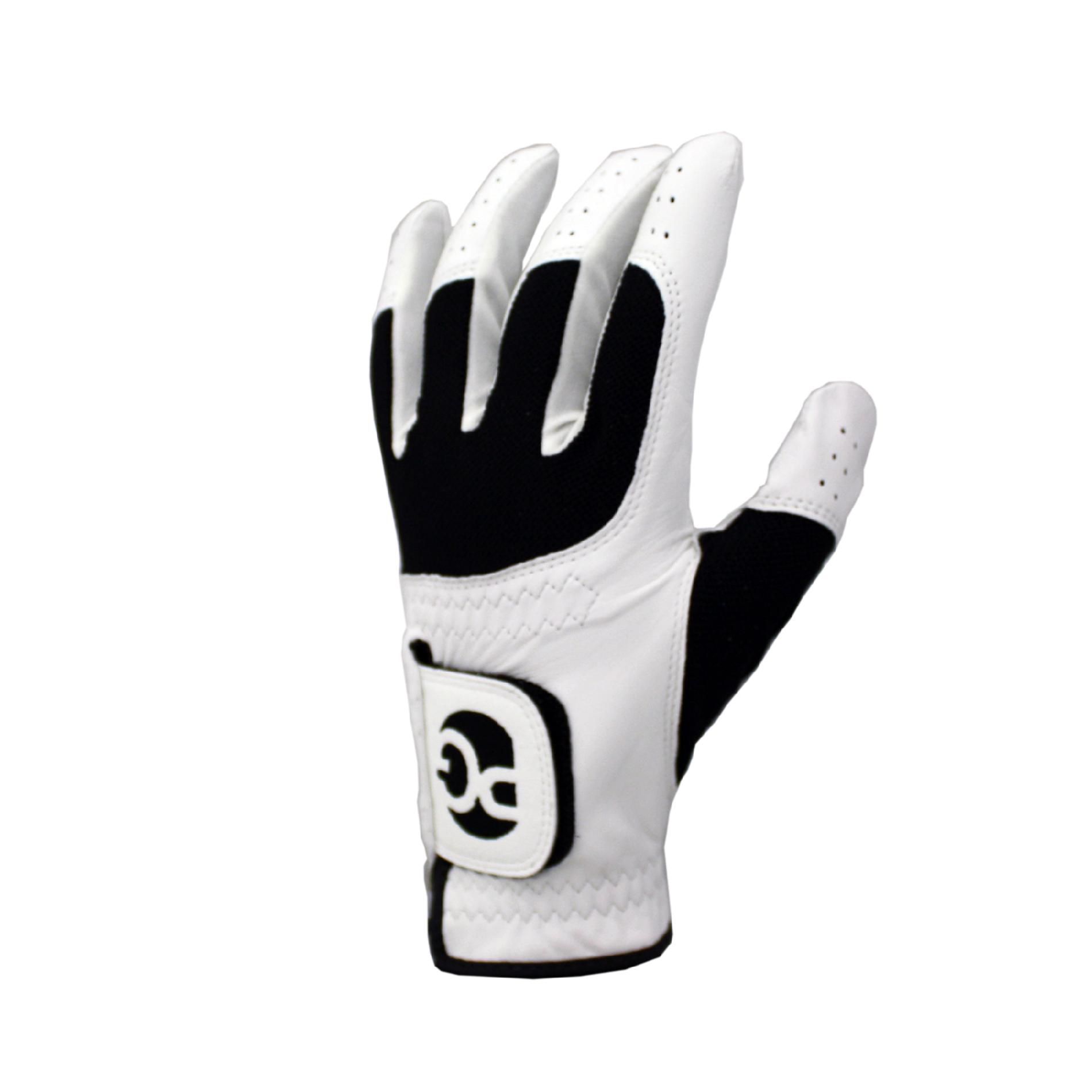 Men’s Left Hand Player Golf Glove, One size, Black/White Men’s Left Hand Player Golf Glove, One size, Black/White