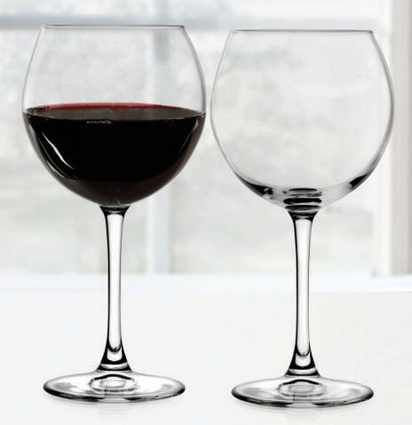 Circle Glass Reserve Red Wine 21 oz, Set of 4