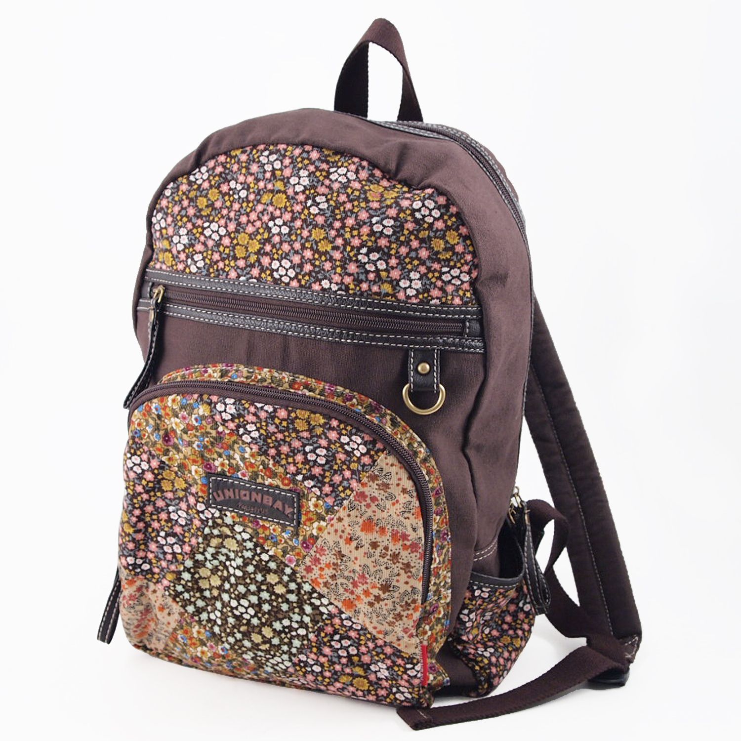 Unionbay Backpack Synthetics Shoulder Bag Patch Multicolor