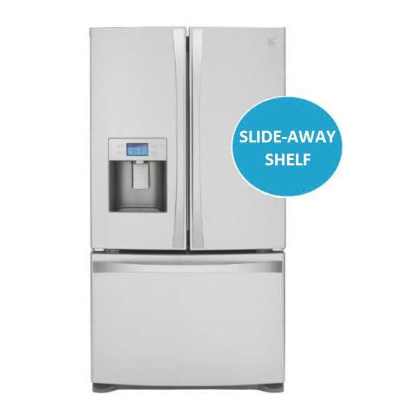 Kenmore Elite 71063 27.6 cu. ft. FrenchDoor BottomFreezer