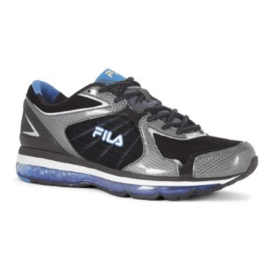 Fila Men's DLS Loop Running Athletic Shoe - Silver/Blue