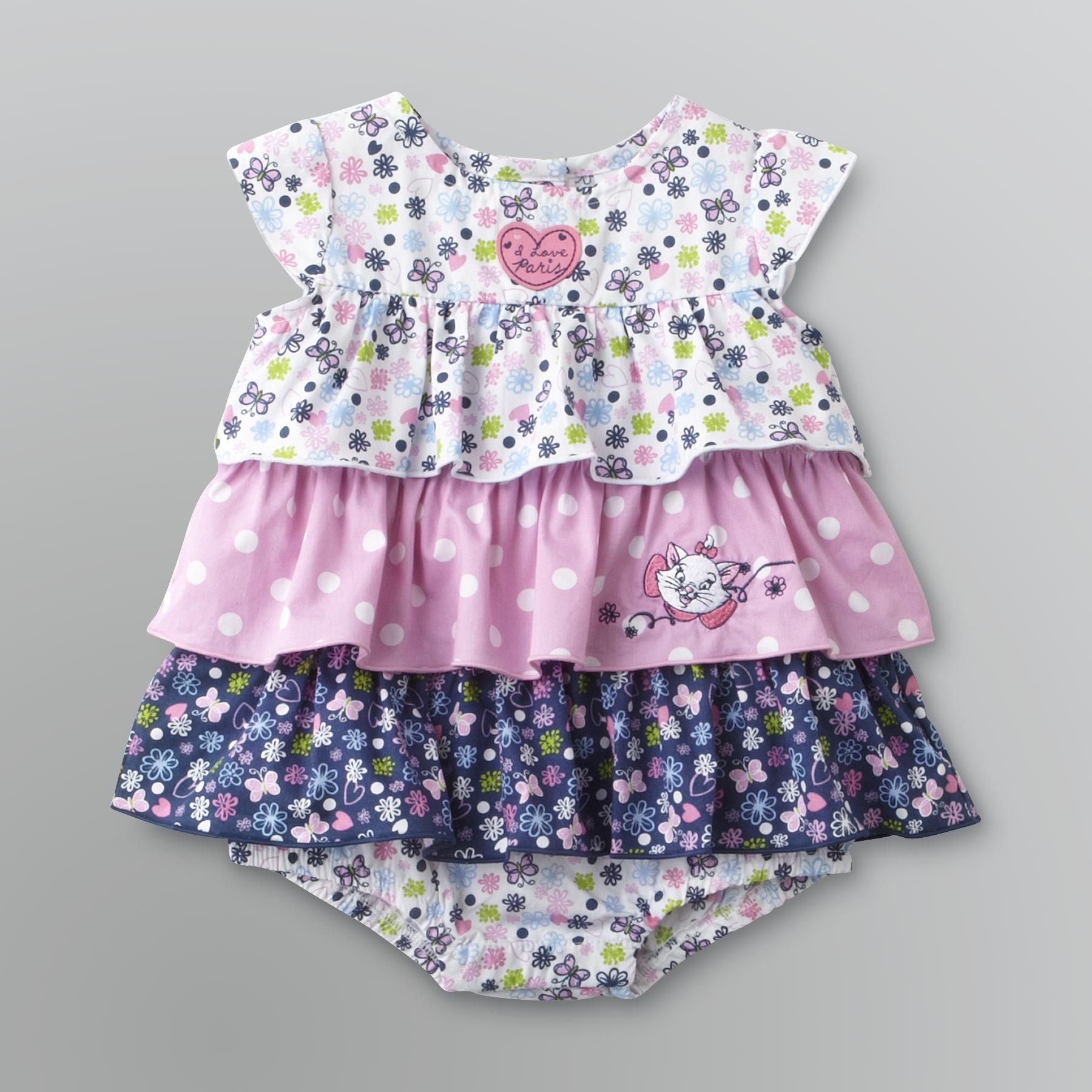 Disney Infant Girl's Ruffled Dress - Marie
