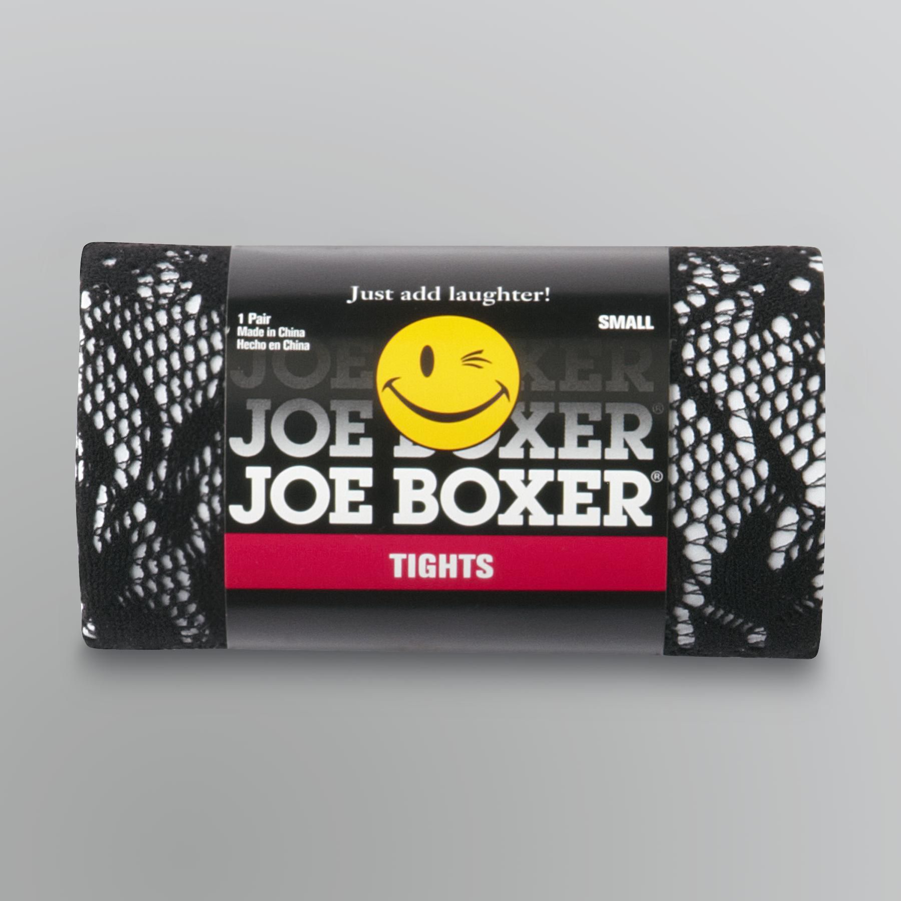 Joe Boxer Junior's Floral Lace Fishnet Tights